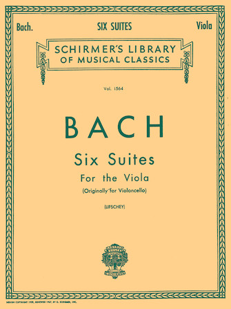 BACH J.S. - SUITES (6) ORIGINALES PARA CELLO (VIOLA) - BWV.1007-1012