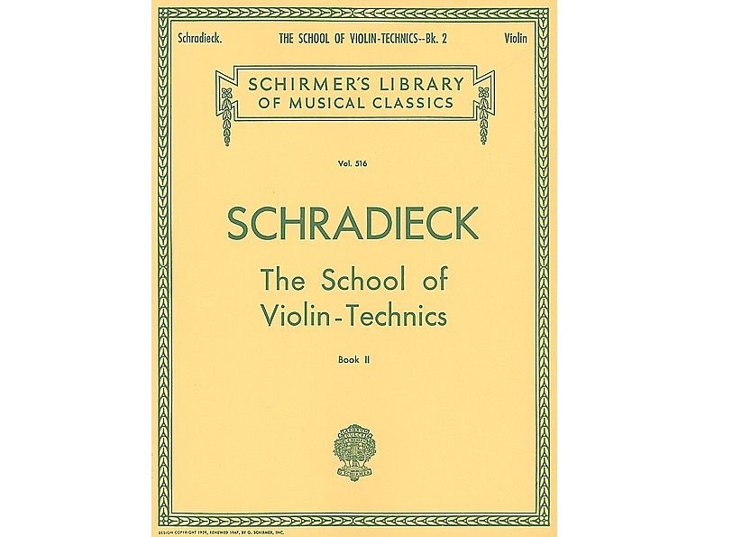 SCHRADIECK H. - ESCUELA TECNICA V.2 (DOBLES CUERDAS) -