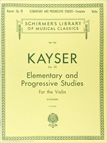 KAYSER H.E. - ESTUDIOS (36) ELEMENTALES Y PROGRESIVOS- OP.20
