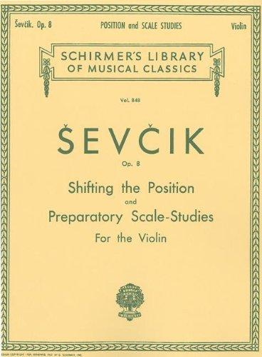 SEVCIK O. - CAMBIOS DE POSICION Y PREPARACION ESCALA - OP.8