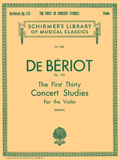 BERIOT CH. - ESTUDIOS DE CONCIERTO (30) - OP.123