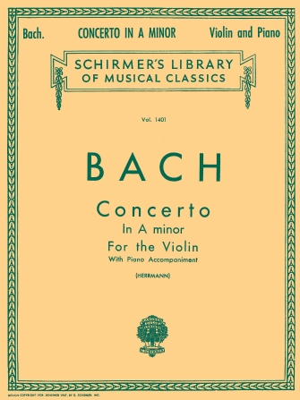 BACH J.S. - CONCIERTO Nº1 LA m -