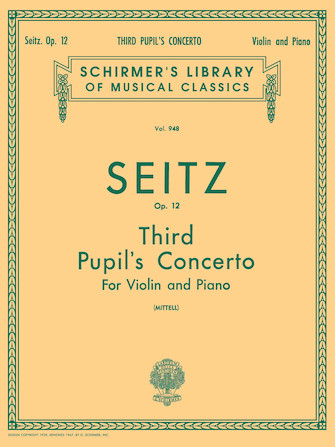 SEITZ F. - ESTUDIO CONCIERTO Nº3 - OP.12