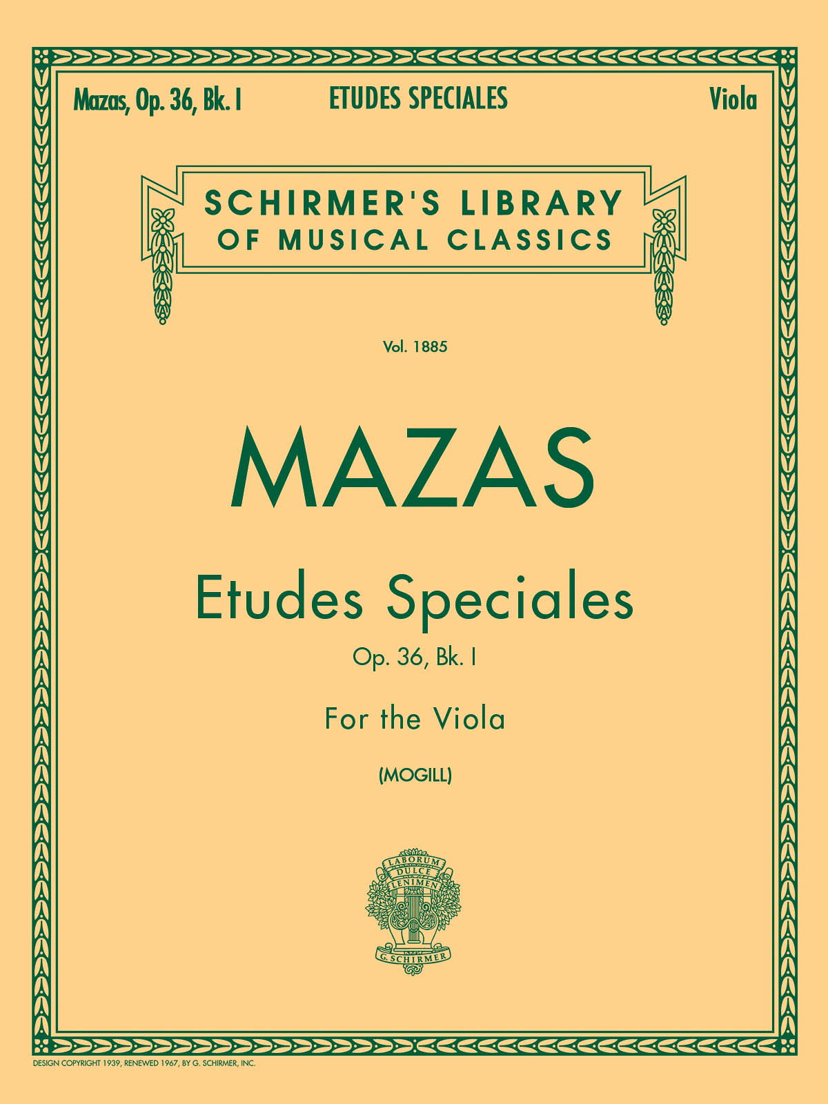 MAZAS J.F. - ESTUDIOS V.1 (ESPECIALES) (VIOLA) - OP.36