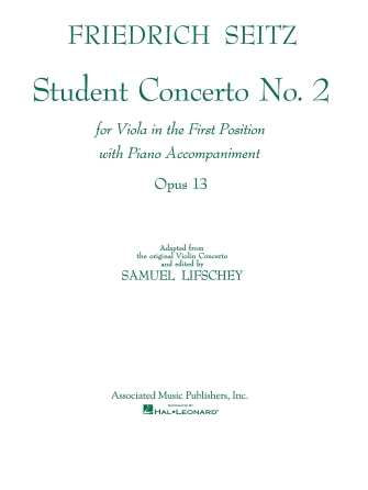 SEITZ F. - ESTUDIO DE CONCIERTO Nº2 - OP.13