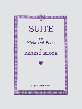 BLOCH E. - SUITE -