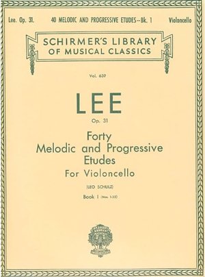 LEE S. - ESTUDIOS MELODICOS PROGRESIVOS V.1 (40) - OP.31