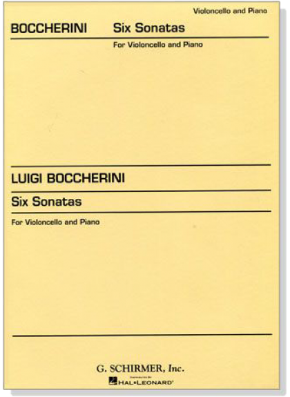 BOCCHERINI L. - SONATAS (6) -