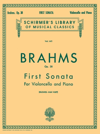 BRAHMS J. - SONATA Nº1 MI m - OP.38
