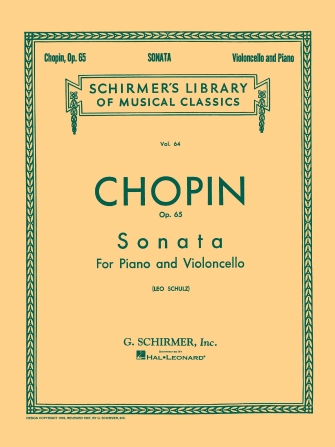 CHOPIN F. - SONATA SOL m - OP.65