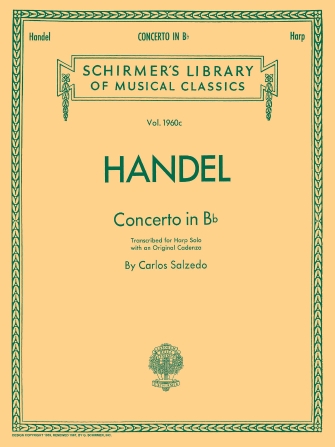 HANDEL G.F. - CONCIERTO SIb CON CADENCIA ORIGINAL -
