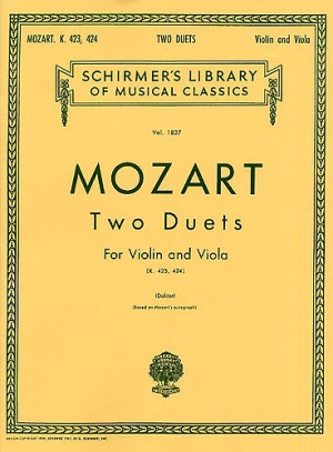 MOZART W.A. - DUOS (2) - KV.423/424