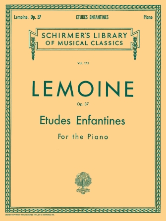LEMOINE H. - ESTUDIOS INFANTILES - OP.37
