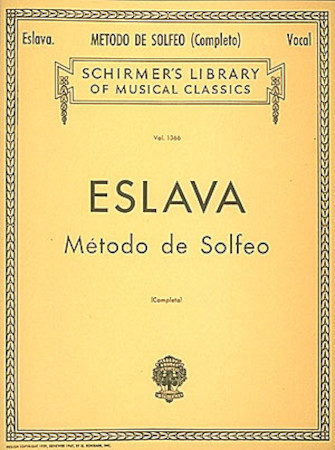 ESLAVA. -  METODO DE SOLFEO (COMPLETO)