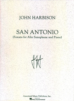 HARBISON J. - SAN ANTONIO SONATA (SAXO/PIANO)