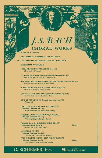 BACH J.S. - PASION SEGUN SAN MATEO -