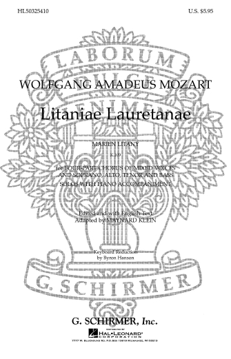 MOZART W.A. - LITANIAE LAURETANAE -