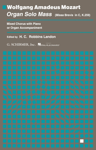 MOZART W.A. - MISA BREVIS DO M - KV.259