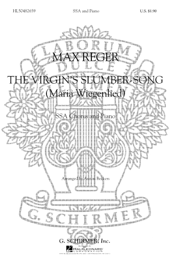 REGER M. - THE VIRGIN-S SLUMBER-SONG - OP.76 Nº52