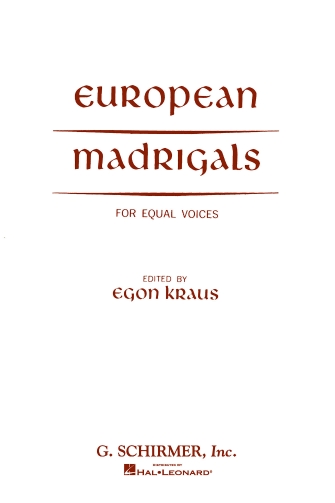 ALBUM - MADRIGALES EUROPEOS (VOCES IGUALES) -