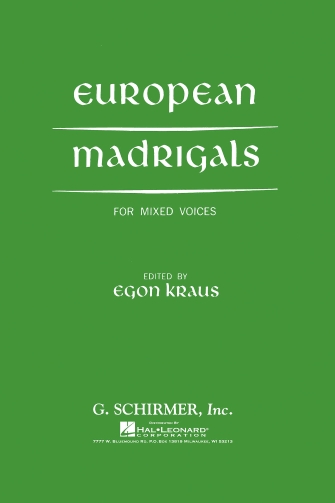ALBUM - MADRIGALES EUROPEOS                 SATB -