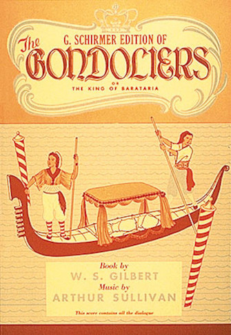 GILBERT - THE GONDOLIERS (INGLES) -
