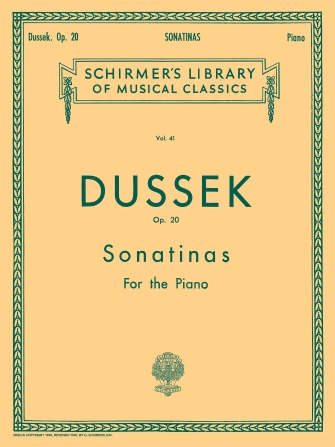 DUSSEK J.L.- SONATINAS (6) OP 20 (P)