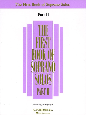 ALBUM - FIRST BOOK OF SOPRANO SOLOS PART 2 -