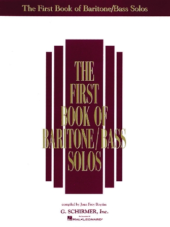 ALBUM - FIRST BOOK OF BARITONE/BASS SOLOS -