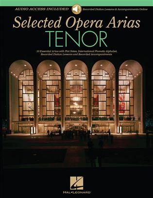 ALBUM - SELECTED OPERA ARIAS TENOR  (+AUDIO ONLINE)