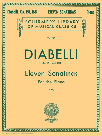 DIABELLI A. - SONATINAS (11) - OP.151/168