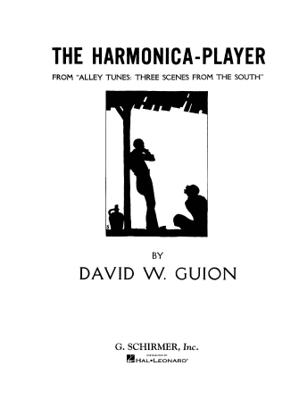 GUION D. - HARMONICA PLAYER PIANO SOLO -