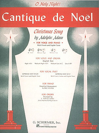 ADAM A. - CANTIQUE DE NOEL (HIGH) -