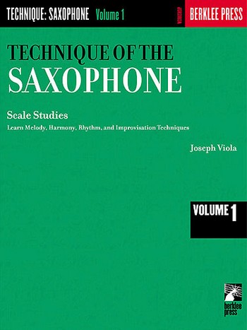 VIOLA J. - TECHNIQUE OF SAXOPHONE V.1 -