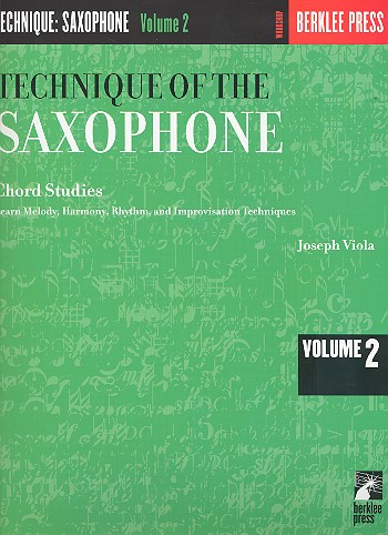 VIOLA J. - TECHNIQUE OF SAXOPHONE V.2 -