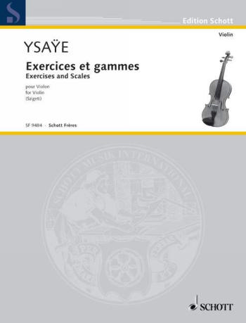 YSAYE E. - EJERCICIOS Y ESCALAS VIOLIN