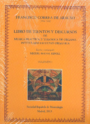 CORREA DE ARAUXO F. - LIBRO DE TIENTOS - FACULTAD ORGÁNICA VOL1-3