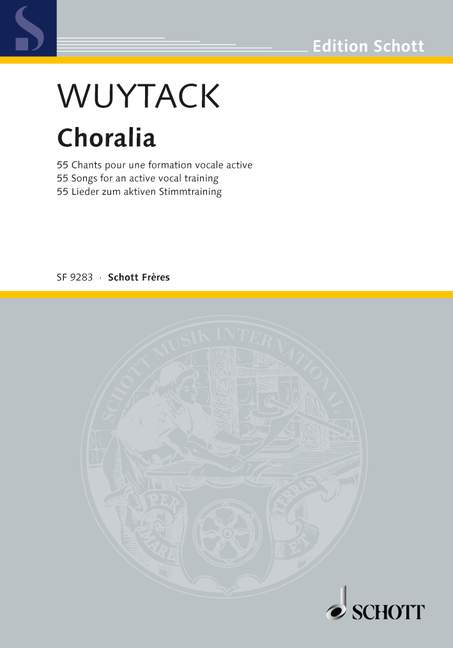WUYTACK J. - CHORALIA (55 CHANSONS DIVERSES) -