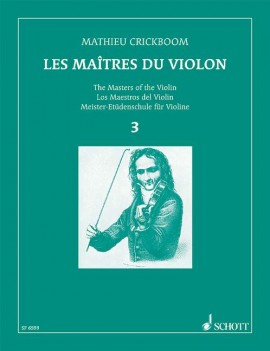 CRICKBOOM M. - MAESTROS DEL VIOLIN V.3 -