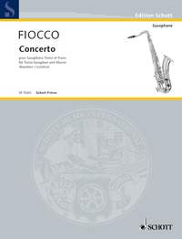 FIOCCO J.H. - CONCIERTO SAX TENOR