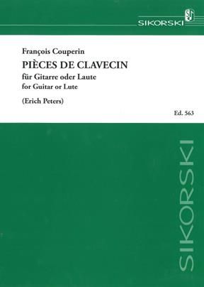 COUPERIN F. - PIEZAS DE CLAVECIN PARA GUITARRA O LAUD
