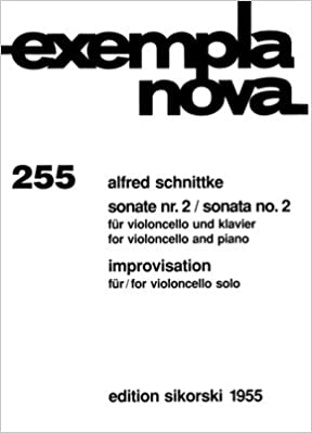 SCHNITTKE A. - SONATA Nº 2 VCP