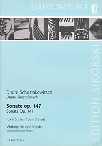 SHOSTAKOVICH D. - SONATA OP.147 (VCP)