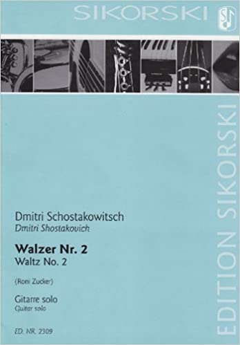 SHOSTAKOVICH D. - VALS Nº2 DE LA SUITE Nº2 ORQUESTA DE JAZZ ( 2 GUITARRAS)