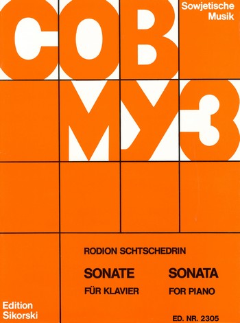 SCHEDRIN R. - SONATA PIANO
