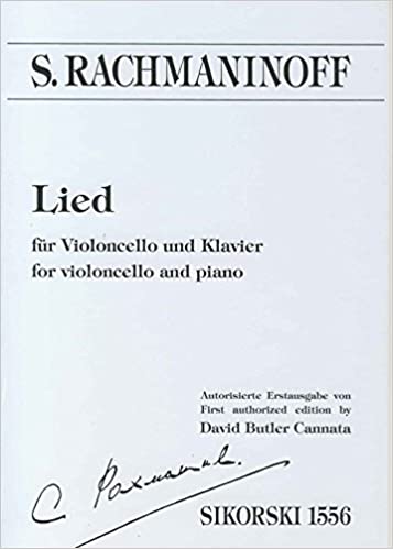 RACHMANINOFF S. - LIED -