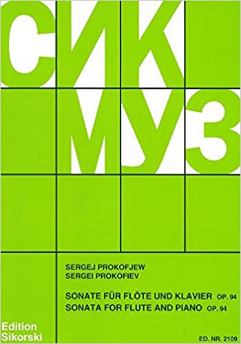 PROKOFIEFF S. - SONATA RE M - OP.94 FLAUTA Y PIANO