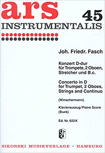 FASCH J.F. - CONCIERTO RE M -