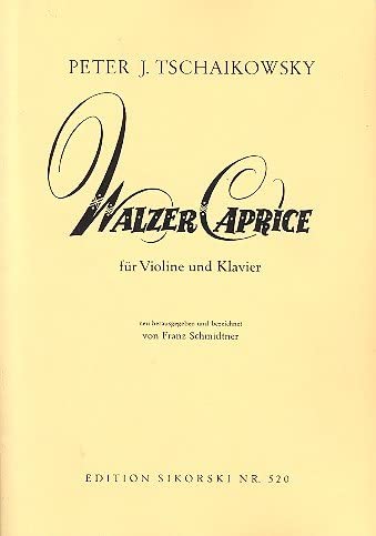 TCHAIKOVSKY P.I. - VALS CAPRICHO OP.34