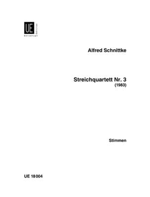 SCHNITTKE A. - CUARTETO CUERDA Nº3 (PT)  2V/VA/VC